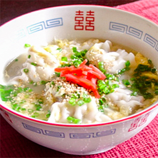 餃子雑炊