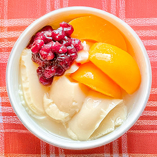 甘酒で作る豆花(レシピ)