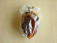 干し柿の冷凍保存の方法