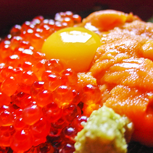ウニ・イクラ丼の作り方