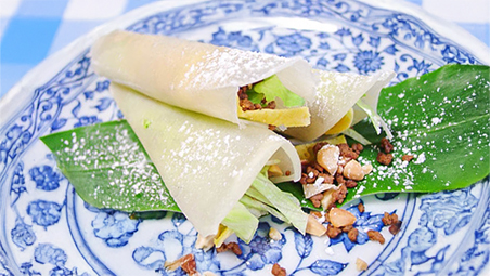 台湾風惣菜クレープ