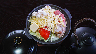 鮭のちゃんちゃん焼きの材料(チーズ味)