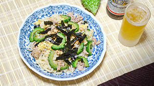 ゴーヤー素麺チャンプルー