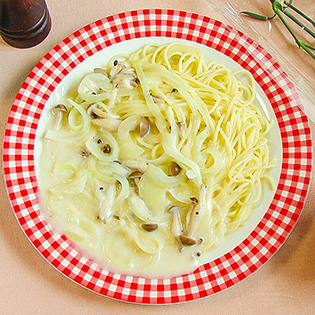 クリームパスタの作り方
