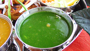 ほうれん草カレー