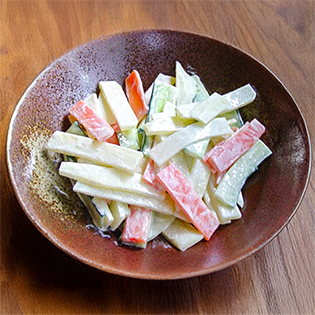ポテトサラダ(短冊切り)の作り方