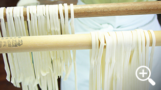 中野学校で作った手打ちうどん