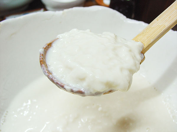 「貧乏な貴族」の作りたて生豆腐