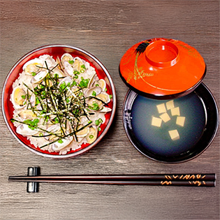 あさりご飯