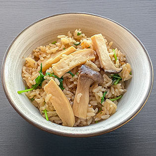 松茸ご飯もどき