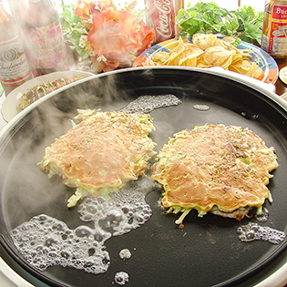 大阪風お好み焼きの作り方