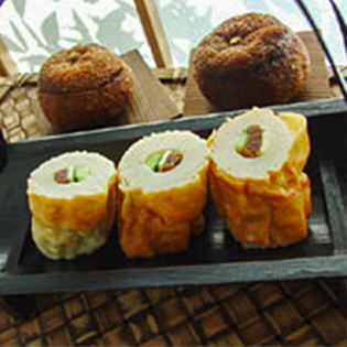 柚餅子で作るチーズちくわ